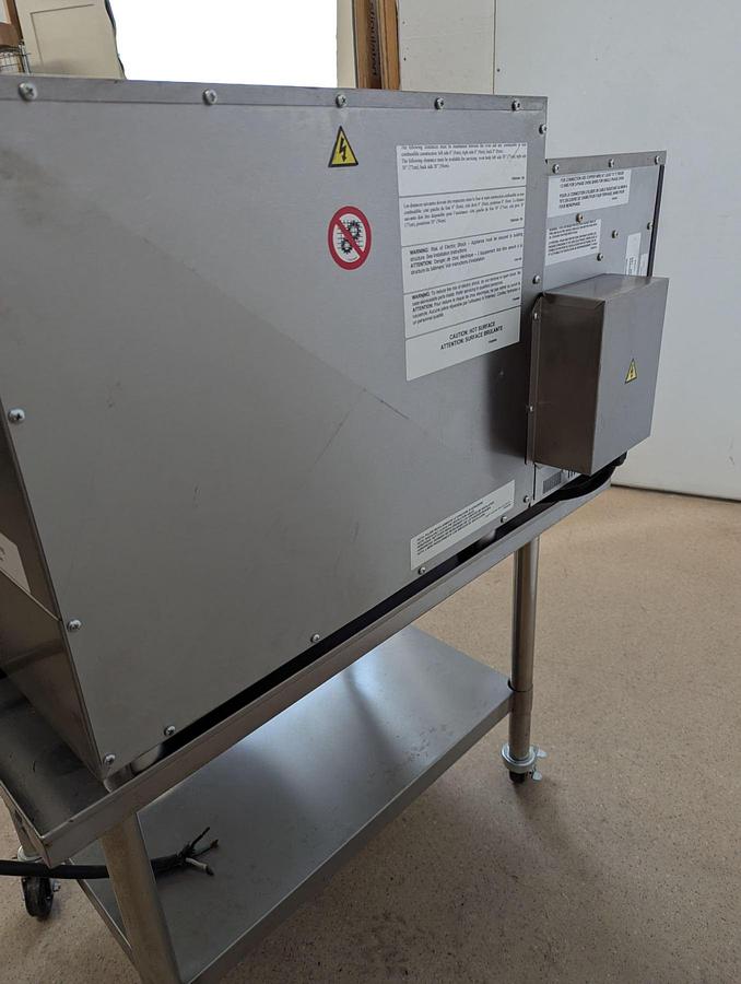 Used Moretti-Forni-T64EULV-Electric-Conveyor-Pizza-Oven-W-Stand