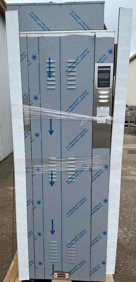 Used NU-VU QB-3/9 Electric Proofer Heated Oven Double Stack Merchandiser on Casters - LIKE  NEW CLEARANCE ITEM