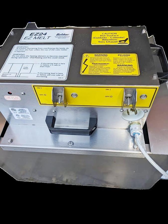 Used DONUT SHORTENING MELTER - EZMELT24 Shortening Melter-Filter