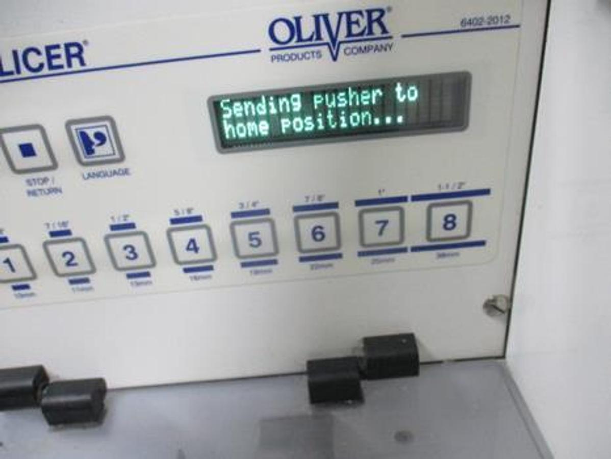 Used Oliver Countertop Model 2005 Vari Slicer Bread Slicer, Great Working Condition!