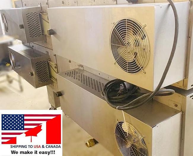 Used Middleby Marshal Gas Conveyor Ovens - double stacked Model PS570