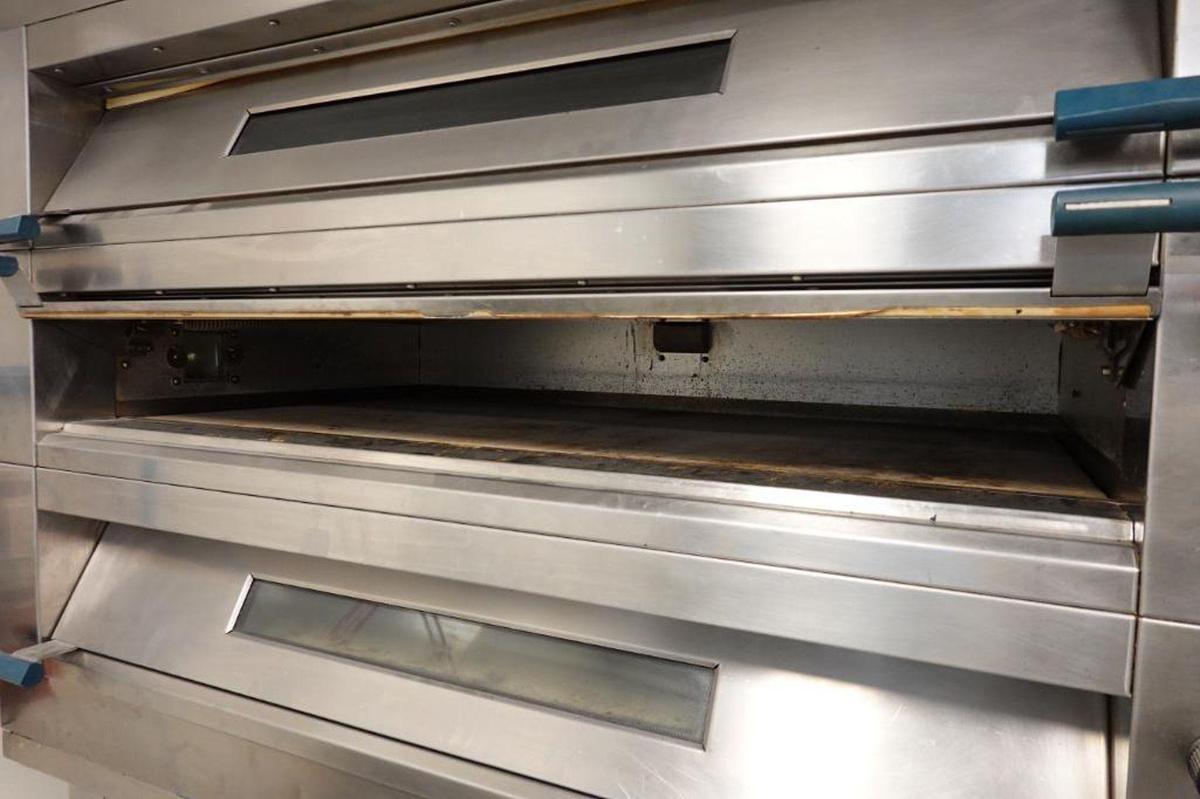 Used Polin 3 deck electric oven