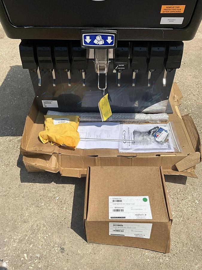 2024 Cornelius IDC255 Fountain Drink Ice Beverage Dispenser w/ 8 Valves K - SPECIAL CLEARANCE