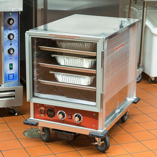 Undercounter half size non insulated heating holding proofer cabinet
