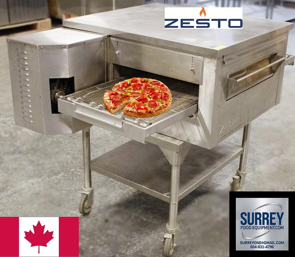 Used ZESTO GAS CONVEYOR PIZZA OVEN