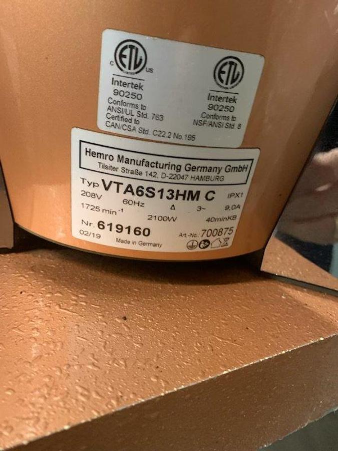 Used Hemro Mahlkonig Commercial Coffee Grinder