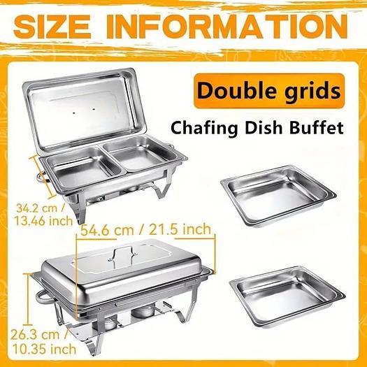 Chafing Dish - stainless steel