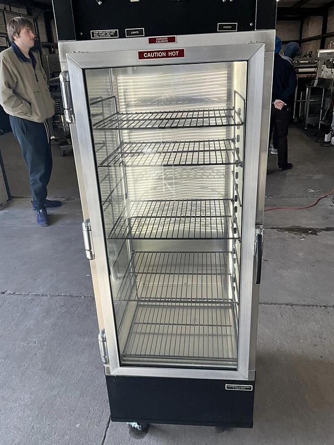 Used 2022 Custom Deli's PW5 Heated Holding Cabinet Display Merchandiser Warmer - BRAND NEW