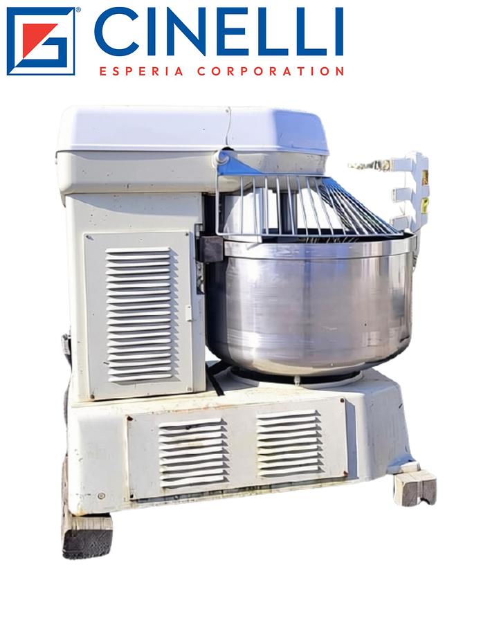 Used Cinelli Esperia Spiral Dough Mixer 17 qt.