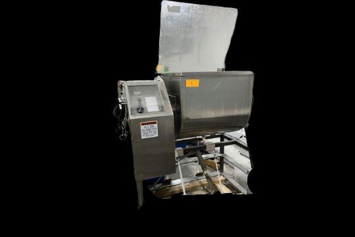 Used Daniels Quad 200 Ribbon Blender, Single Shaft, 220v, - open to offers