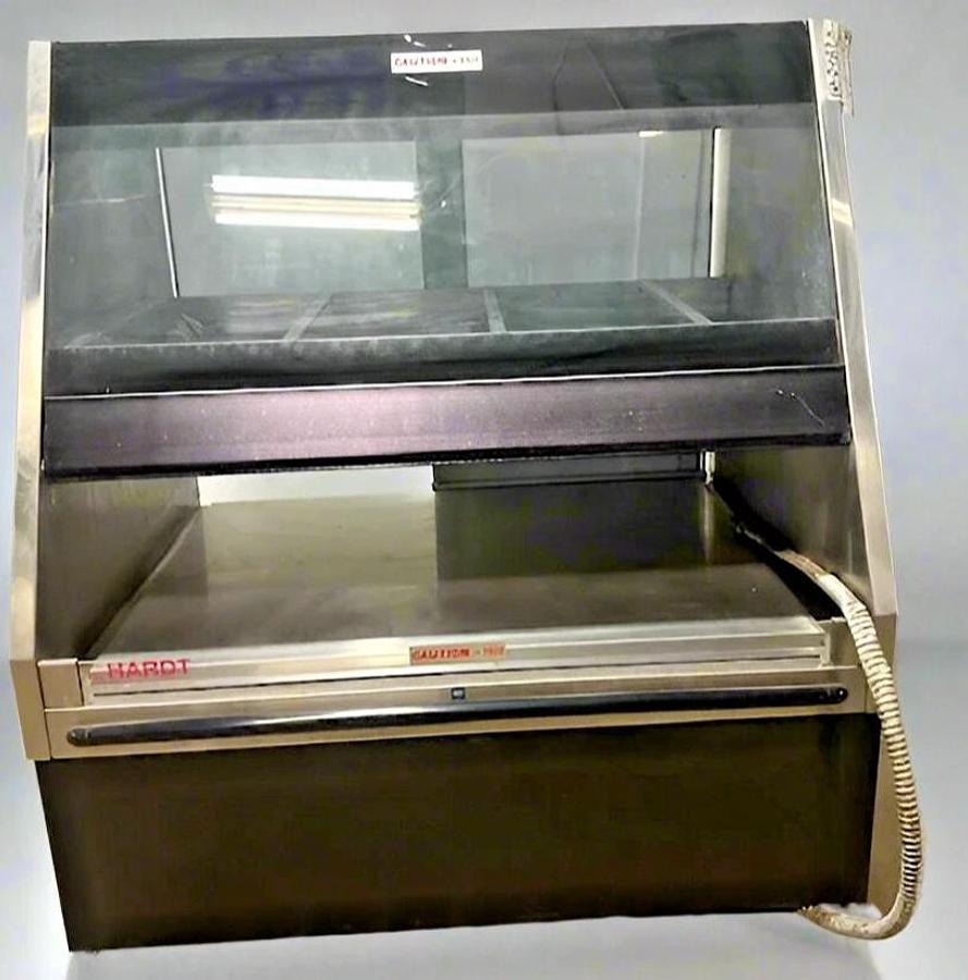 Used HARDT COMBO ZONE4, DUAL SERVICE HOT FOOD w/GRAB-N-GO FRONT MERCHANDISER DISPLAY