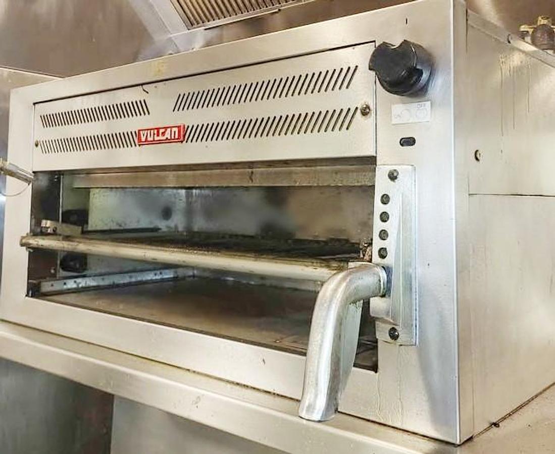 Used Vulcan gas salamander - cheese melter 