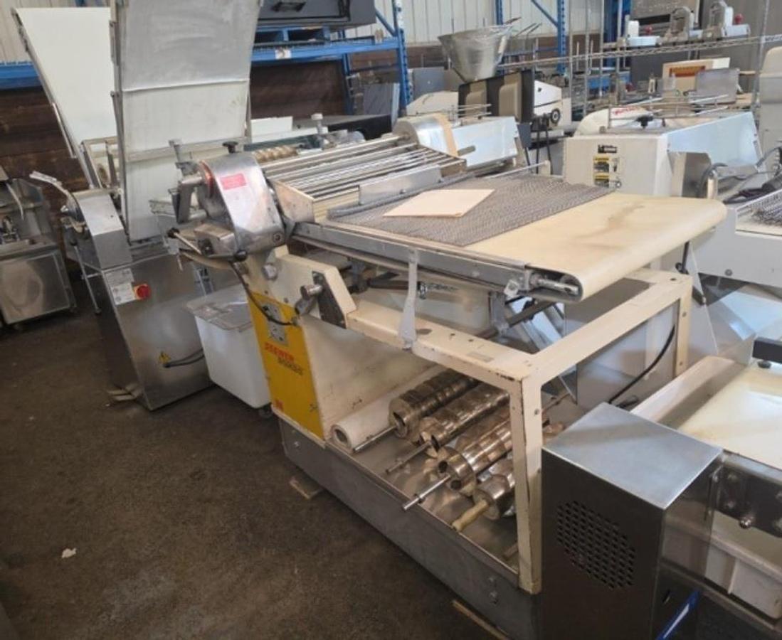 Used 89 in Seewer rondo sheeter with many different cutter heads