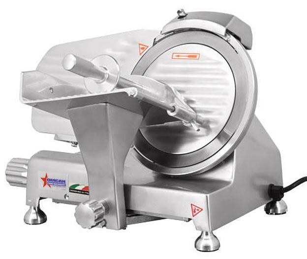 Omcan 9″ Belt-Driven Meat Slicer with Blade Locker (Quebec Safety Standards) – 110 V, 0.16 HP