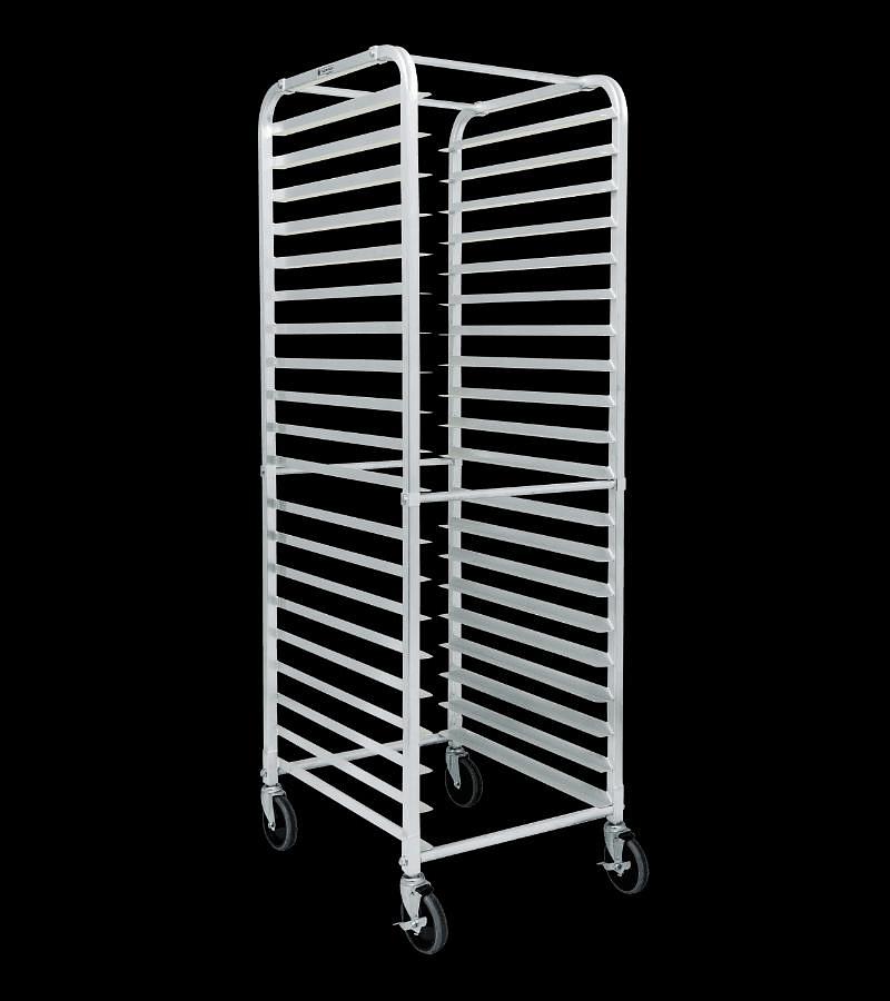 Aluminum bakery rack 12 slides