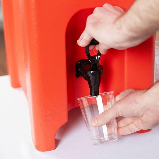 5 Gallon Green Insulated Beverage Dispenser - 6 colors