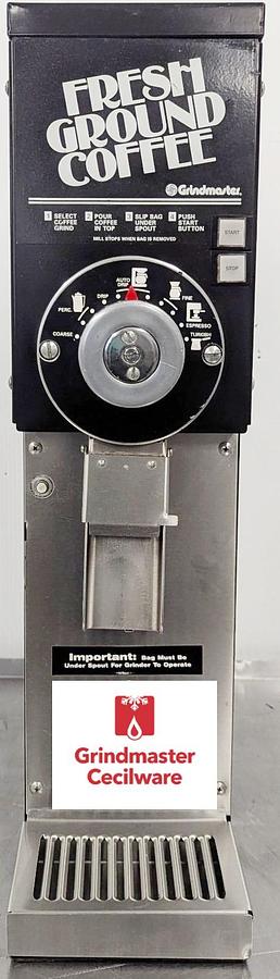 Used Grindmaster 875 Automatic Retail Coffee Grinder