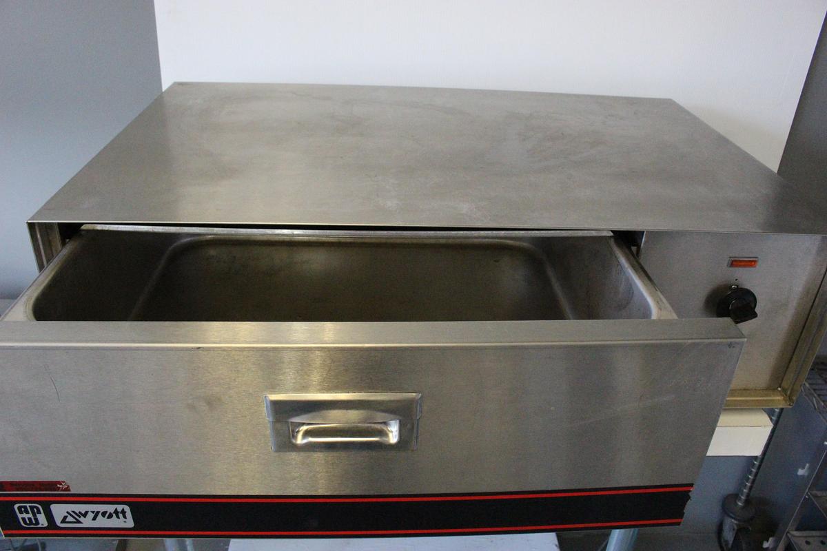 Used AP WYOTT HOT FOOD WARMING DRAWER - BW 50