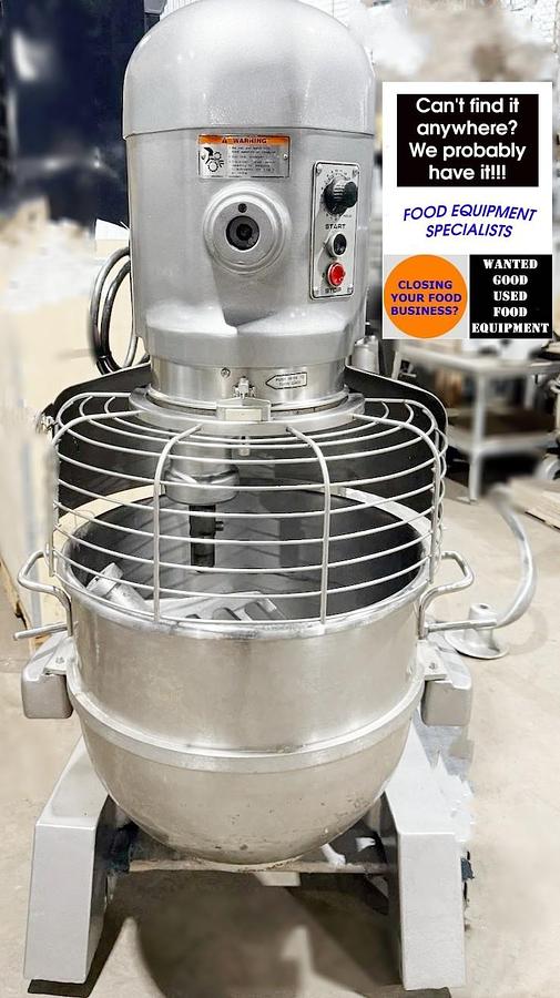 Used Hobart L800 80qt Mixer 3ph 2hp 200v