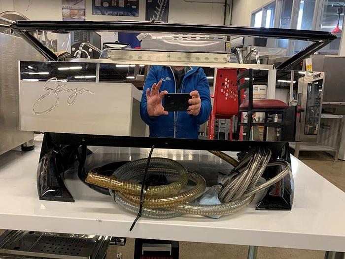 Refurbished Slayer Steam LP Two Group Coffee Machine - warranty - buy or rent $37.09 daily