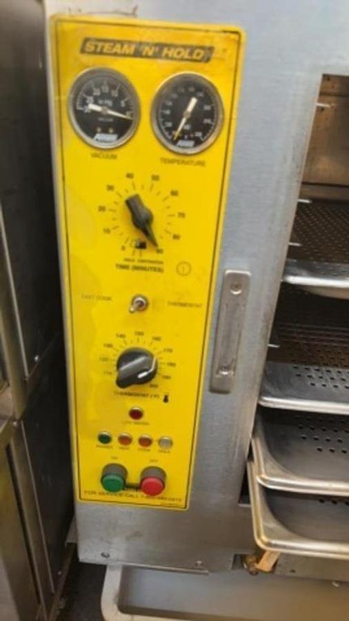 Used Acute temp steam and hold convection steamer 2
