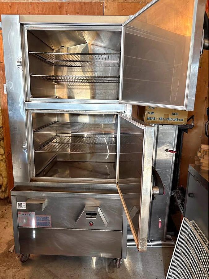 Used Gas steamer oven