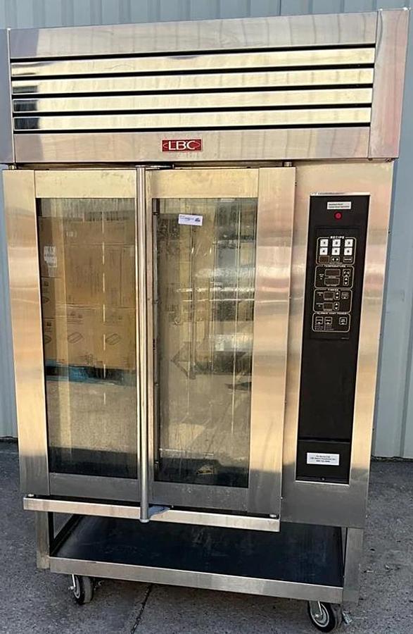 Used  LBC electric mini rack oven steam injected