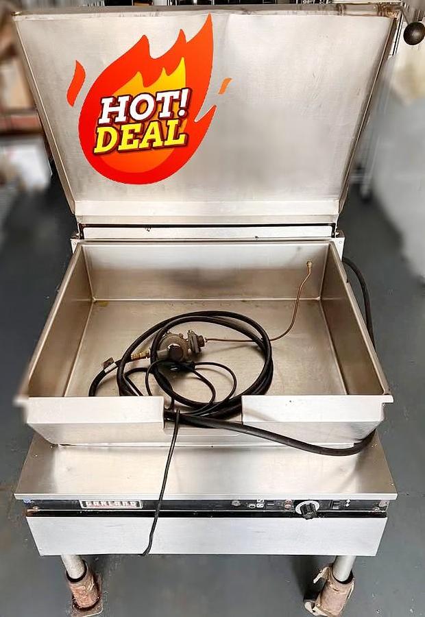 Used Garland 40 Gallon Tilt Skillet - GAS