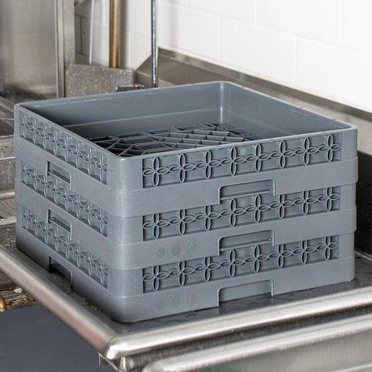 Dishwasher Full-Size Open / Bowl Rack with Closed Sides