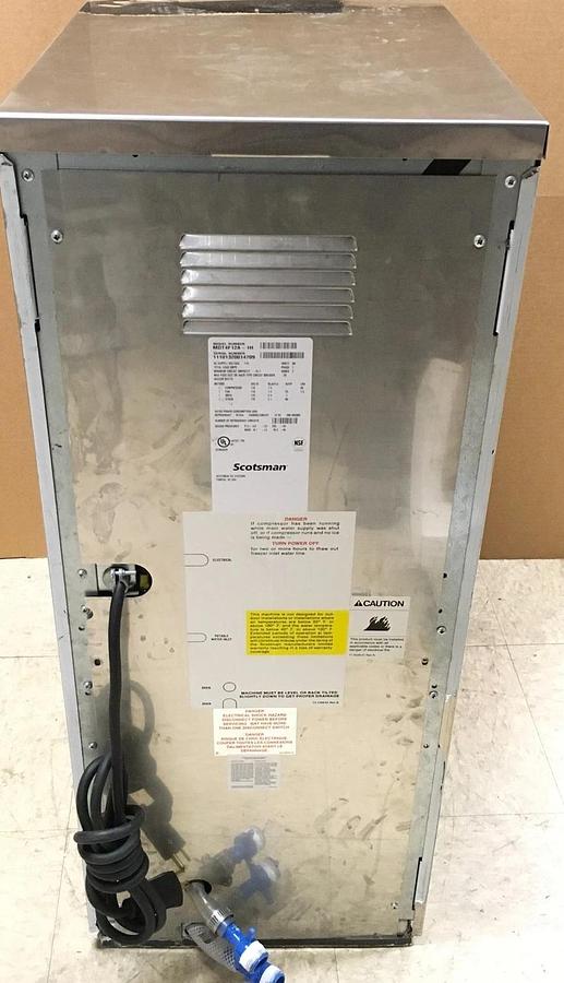 Used Scotsman MDT4F12A-1H TouchFree Ice & Water Dispenser PSi 124 Low 235 High