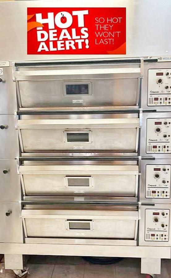 Used Tom Chandley Bakery Deck Ovens - electric