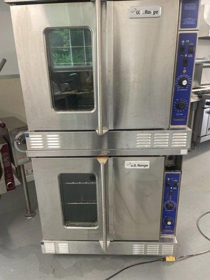 Used US RANGE - ELECTRIC DOUBLE STACK CONVECTION OVENS