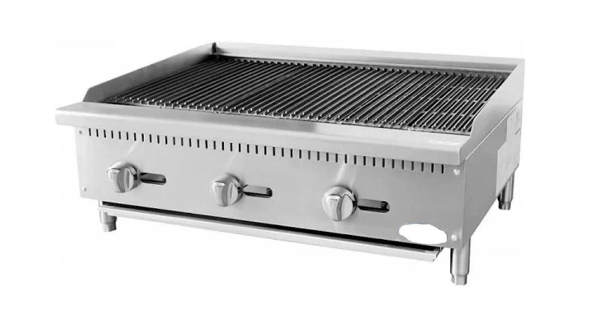 Used ishop ATCB-36 Countertop Charbroiler -WARRANTY