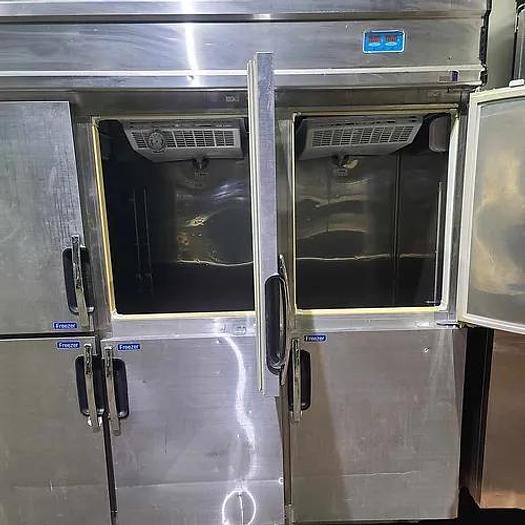 Used Coldtech 6 door S.S Freezer on Caster