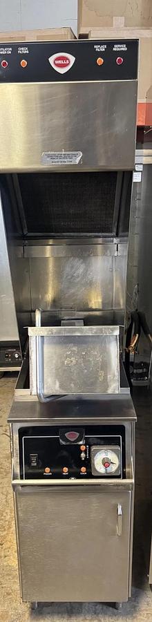 Used Electric Ventless Fryer WELLS WVAE-55F 55lbs