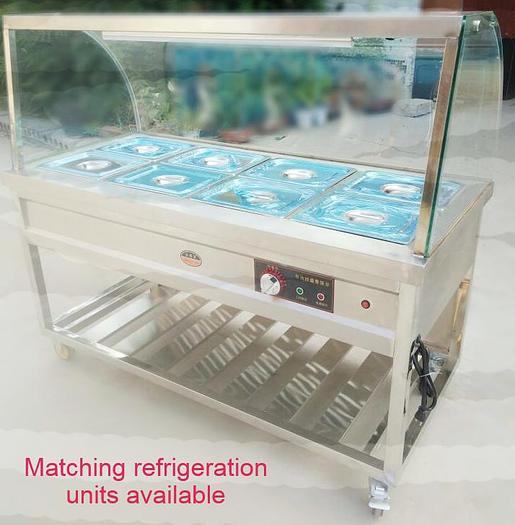 Hot food display - 3 sizes available