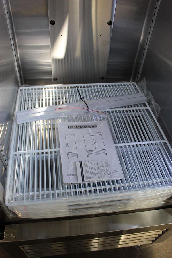 Used Kalifon KR-238G1 Single Glass Door Refrigerator - Scratch & Dent - 115V - 60Hz - 1Ph - BRAND NEW -SEE VIDEO
