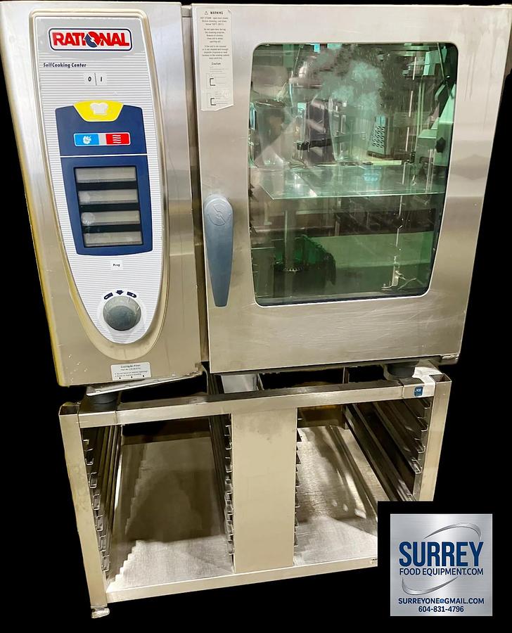 Used Rational SCC61 Electric Oven on Stand