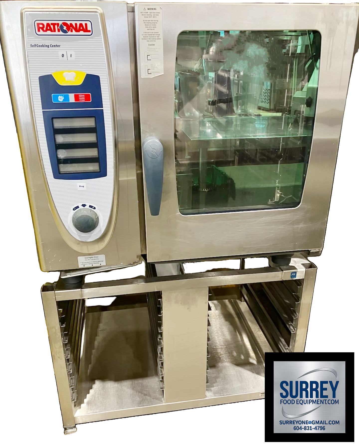 Used Rational SCC61 Electric Oven on Stand
