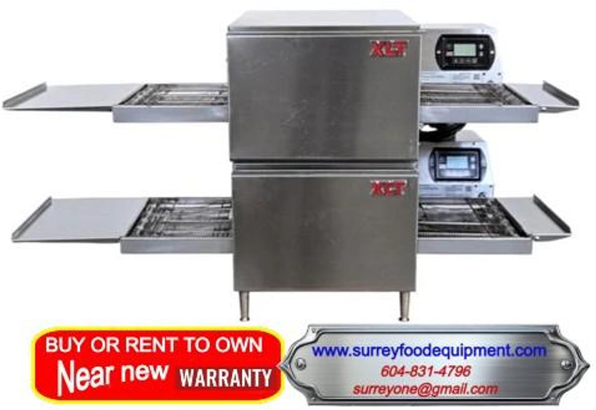 Used XTL 1620A Countertop Double Electric Conveyor Oven