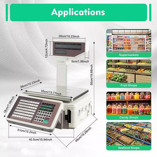 Have one to sell? Sell now Similar Items  Feedback on our suggestions | See all   Tree LCT-3 Counter Top Counting Scale 3.3lb x 0.0001lb Lab Food Deli AC Adapter New $264.95 Free shipping Seller with 100% positive feedback   Digital Deli Meat Food Computing Retail Price Scale 66LBs Retail with TD printer New $320.46 Free shipping Top Rated Plus   Commercial Spaghetti Making Machine Extrusion Pasta Processing Equipment 110V New $1,280.00 0 bids 3d Free shipping Seller with 100% positive feedback   Digital Deli Meat Food Computing Retail Price Scale 66LBs Retail with TD printer New $322.98 Free shipping Top Rated Plus Seller with 99.7% positive feedback Digital Deli Meat Food Computing Retail Price Scale 66LBs Retail with TD printer
