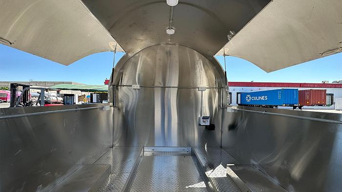 77 in Billy Food Vending Trailer Mobile Concession Both windows FT27