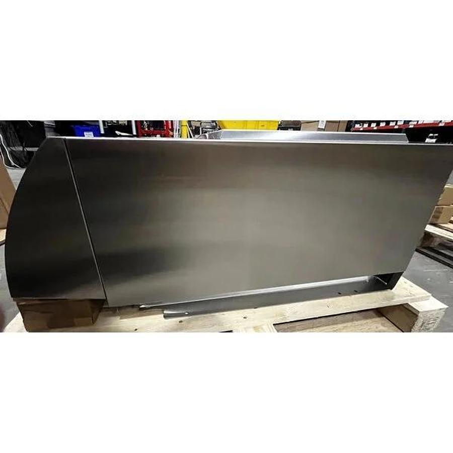 Used Scratch and Dent Rational iCombi Classic 10 Pan Half-Size Electric Combi Oven with Stand and Ventless Condensation Hood - 18.9kW
