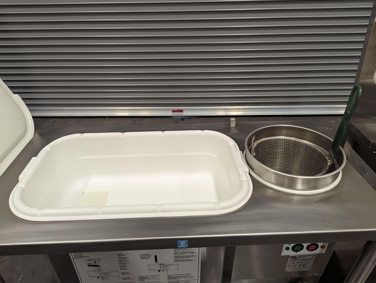 Used BREADING STATION AYR-KING -BREADER, BLENDER,SIFTER - BRAND NEW - WARRANTY