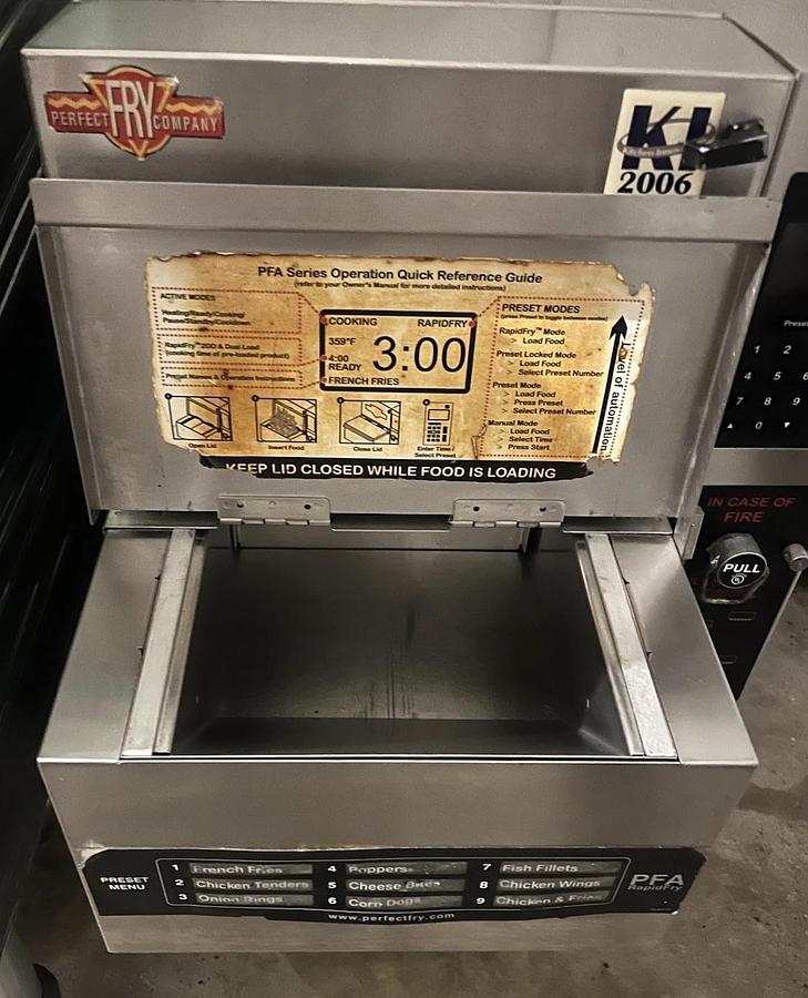 Used Autofry FPA720 Automatic Electric Commercial Ventless Fryer