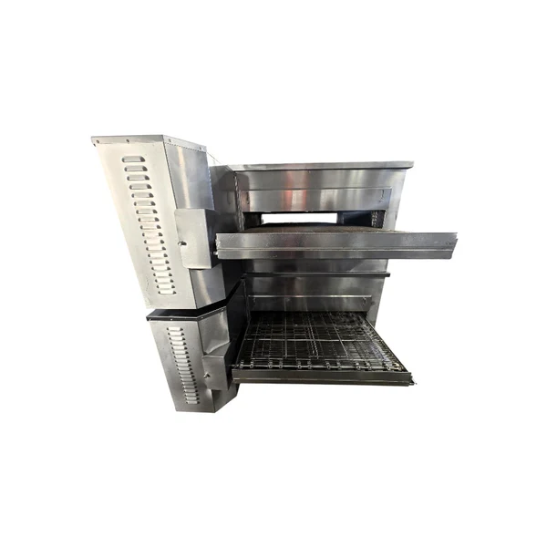 Used Zesto CG3632 Double Stacked Conveyor Pizza Oven - Nat Gas