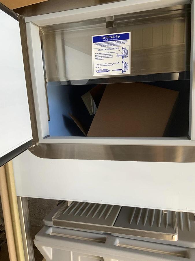 Used 2022 NEW KLOPPENBERG ICS-1 BIN ICE EXPRESS 1 BAY ICE STORAGE BIN - 500lb - BRAND NEW CLEARANCE ITEM