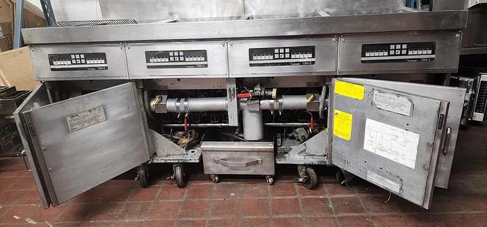 Used DEAN 4 COMPARTMENT COMMMERCIAL DEEP FRYER MODEL - FPD465CSD