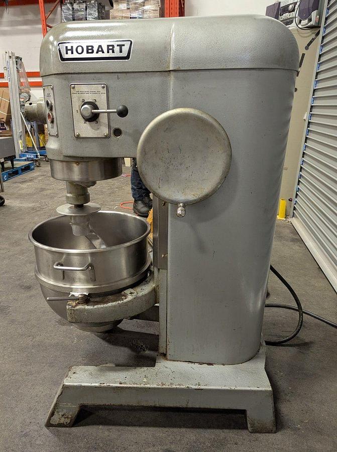 Used Hobart H-600 60qt Planetary Mixer W/Hook
