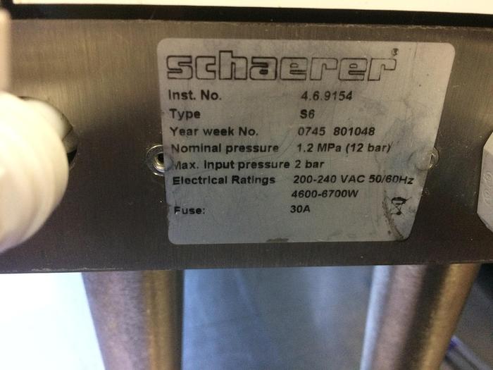 Used Schaerer Espresso Steam Machine - M